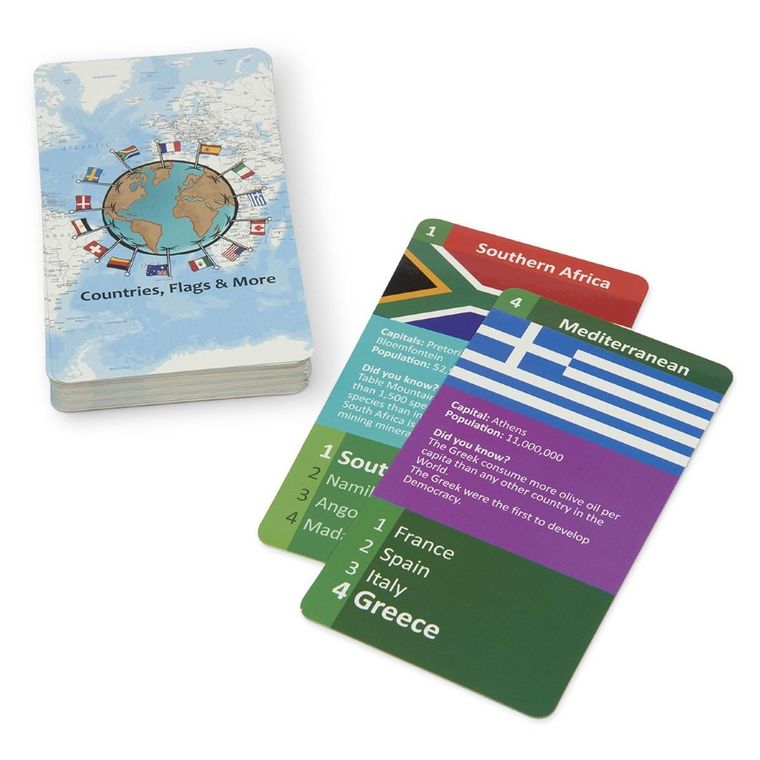 The Purple Cow, Go Fish, Kraje, flagi i inne, podróżna gra karciana