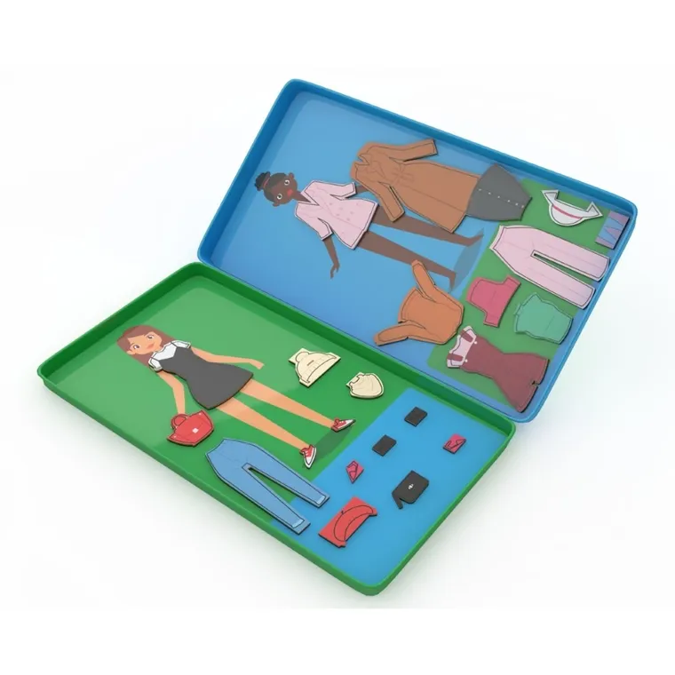 The Purple Cow, ubieranki, podróżna gra magnetyczna