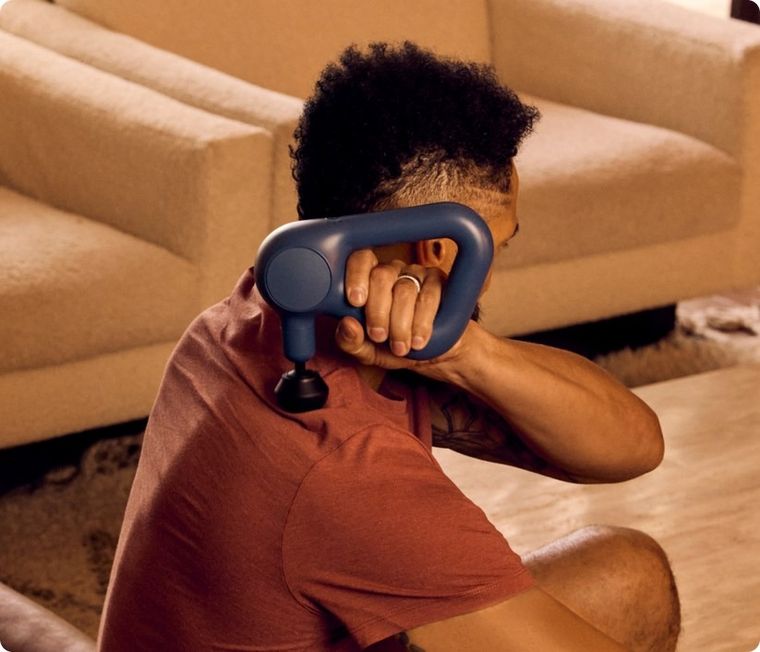 Therabody, masażer ręczny, Rielief Navy-EUUK