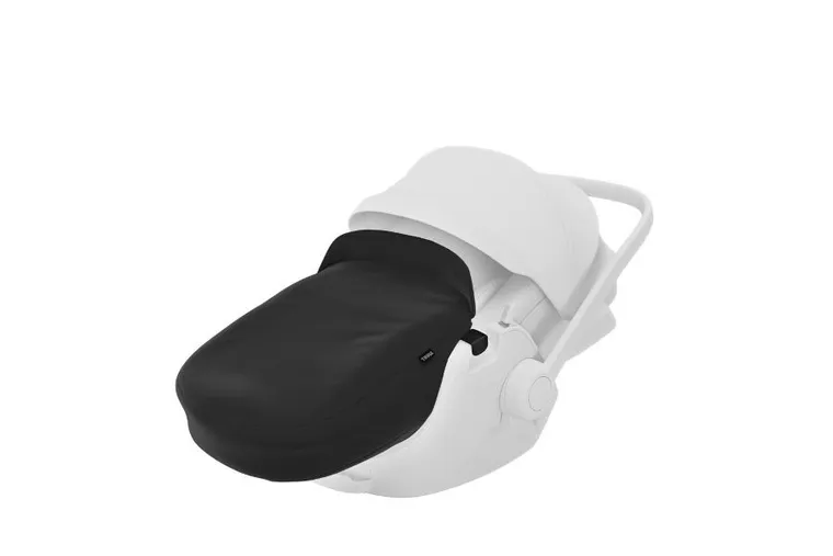 Thule, Maple, pokrowiec na nóżki do fotelika samochodowego dla niemowląt, Black