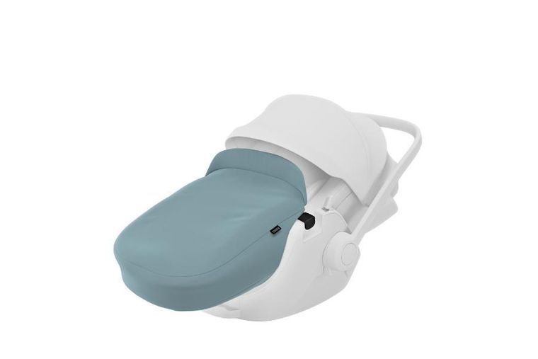 Thule, Maple, pokrowiec na nóżki do fotelika samochodowego dla niemowląt, Mid Blue