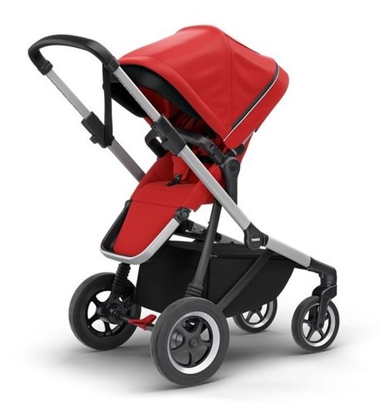 Thule, Sleek, wózek spacerowy, Energy Red