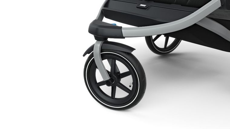 Thule, Urban Glide 2, wózek spacerowy bliźniaczy, jet black
