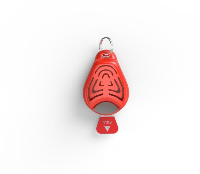 Tickless, Kid, ultradźwiękowa ochrona przed kleszczami, Orange