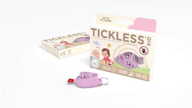 Tickless, Kid, ultradźwiękowa ochrona przed kleszczami, Pink