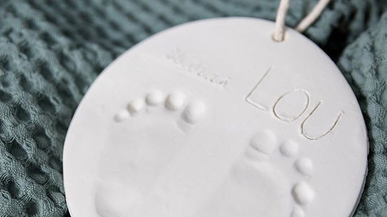 Tiny Love Creations, Gipsowe Koło Pamiątkowe – Pure Print