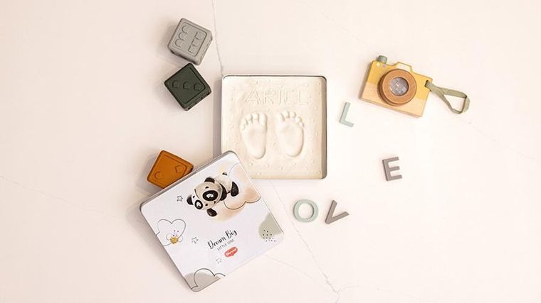 Tiny Love Creations, Magic Box, kwadratowe pudełko na odcisk