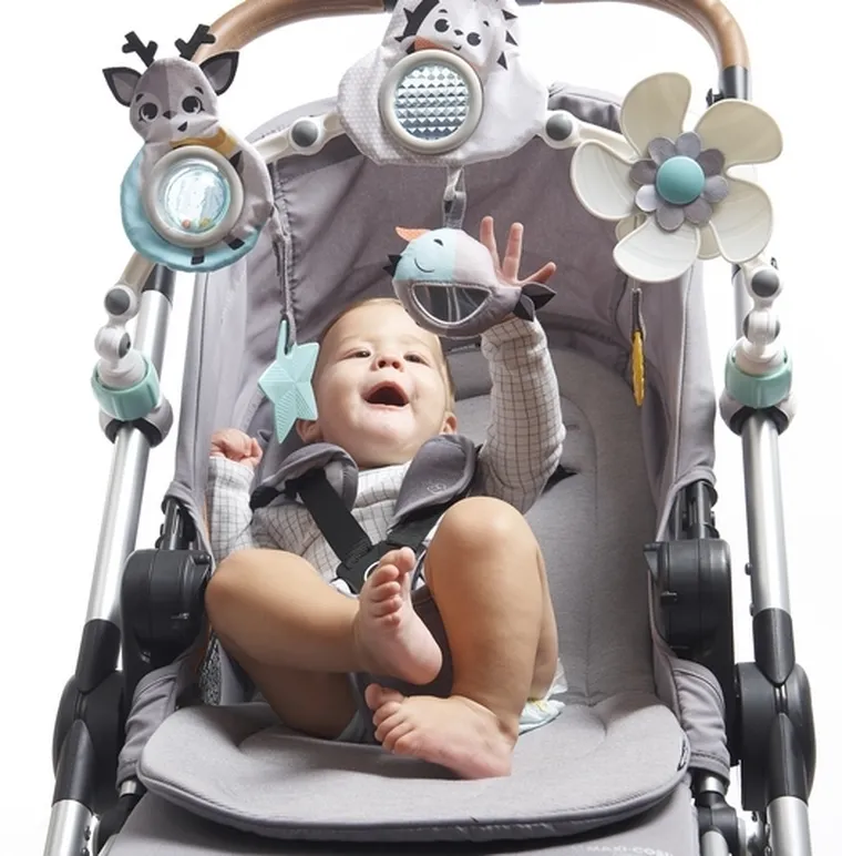 Tiny Love, Magiczna Kraina, łuk z zabawkami, czarno-biały