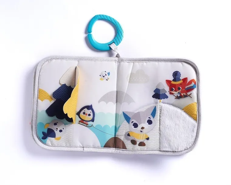 Tiny Love, Moje podróże, zabawa na łące, miękka książeczka