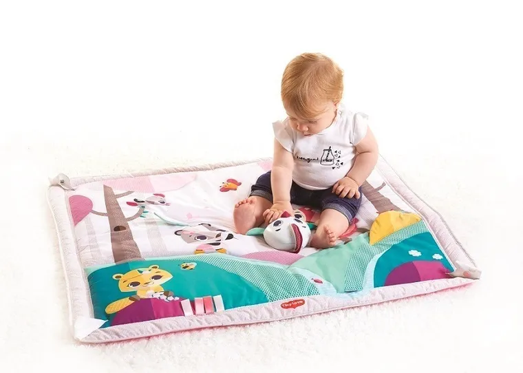 Tiny Love, Świat Małej Księżniczki, mata edukacyjna z pałąkami i zawieszkami