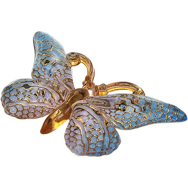 Titanum, Craft-fun Series, dekoracje plastikowe, motylki, niebiesko-złote