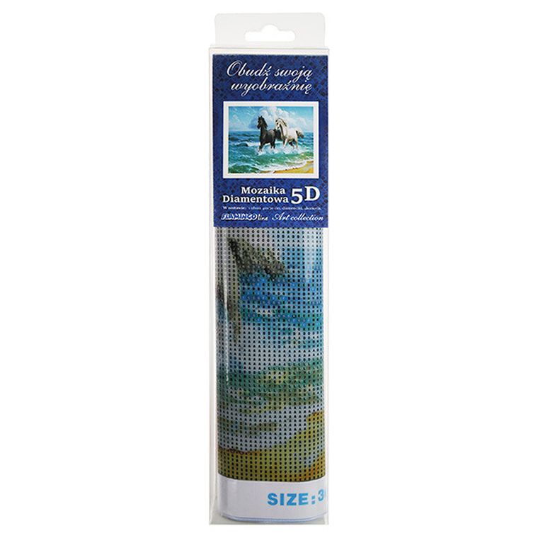Titanum, mozaika diamentowa, Konie, 30-40 cm