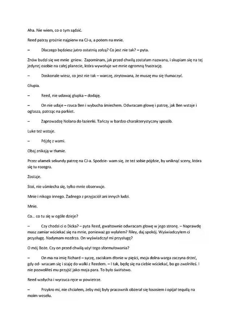 To, czego potrzebuję