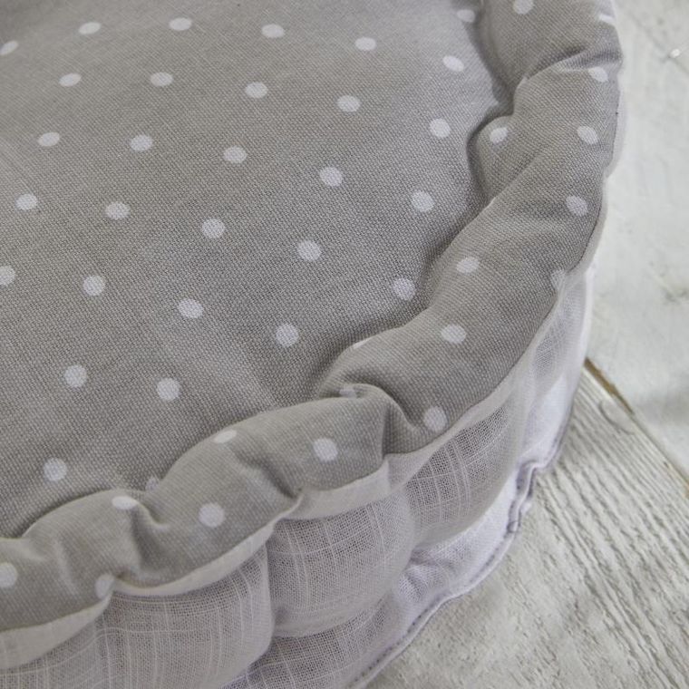 Today, Constance, poduszka do siedzenia, okrągła, bawełna, 40-12 cm