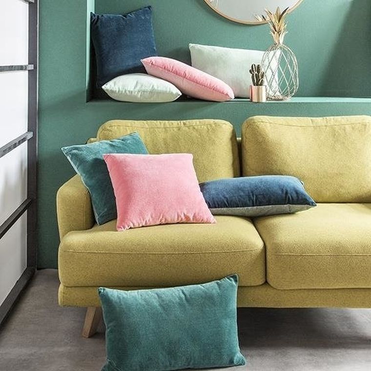 Today, poduszka dekoracyjna, Tropik Summer, 50-30 cm, miętowa