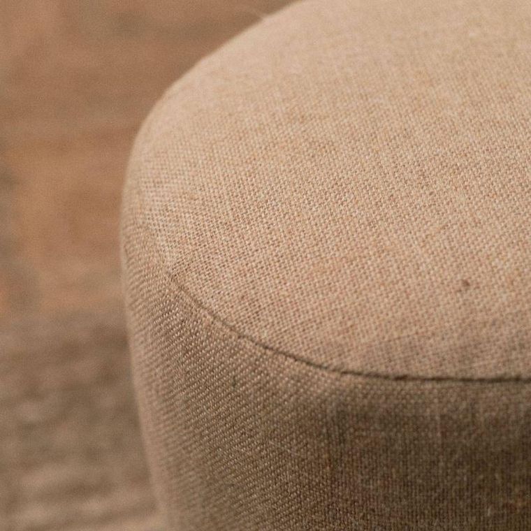 Today, taboret z jutowym siedziskiem, Kargo, 40 cm