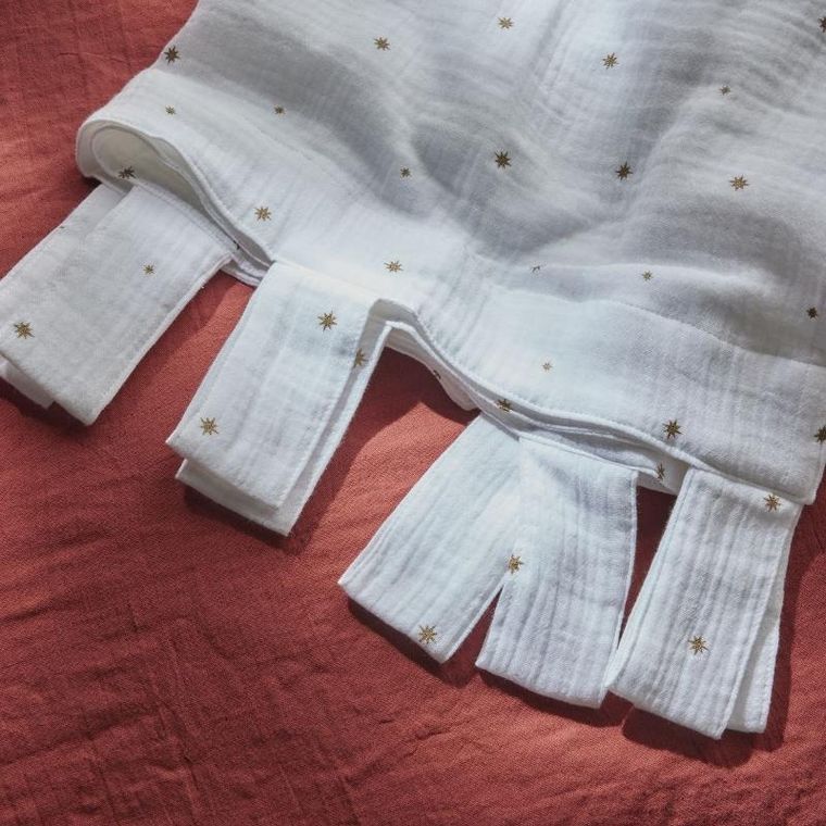 Today, zasłona do pokoju dziecka, bawełniana gaza, magic jungle, 140-240 cm