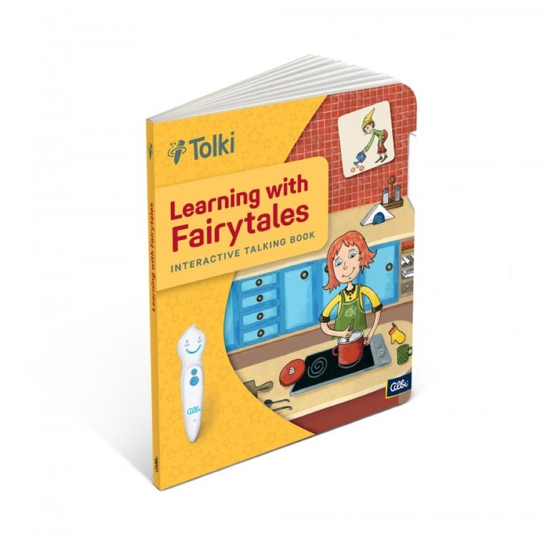 Tolki Book. Learning with Fairytales. Interactive talking book. Wersja angielska. Wersja angielska
