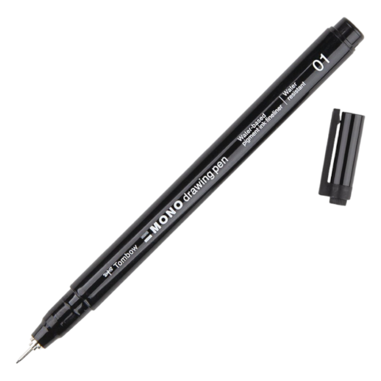 Tombow, Mono, cienkopis, do szkicowania, 4 szt.