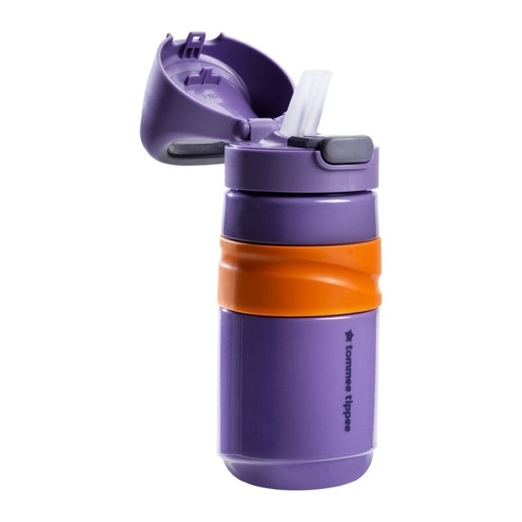 Tommee Tippee, FlipTop, bidon, fioletowy, 18m+
