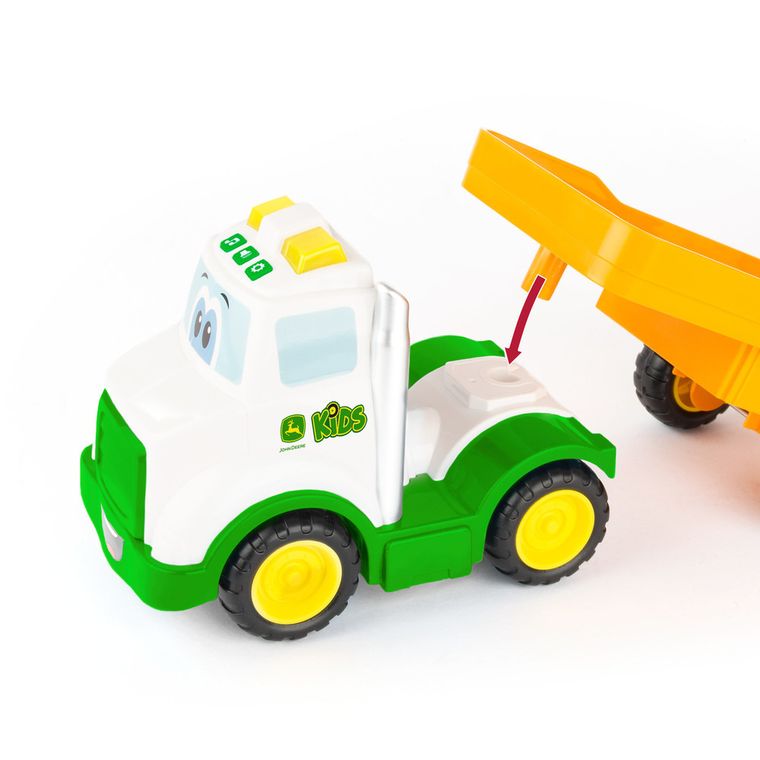 Tomy, John Deere, laweta z Johnym z dźwiękiem