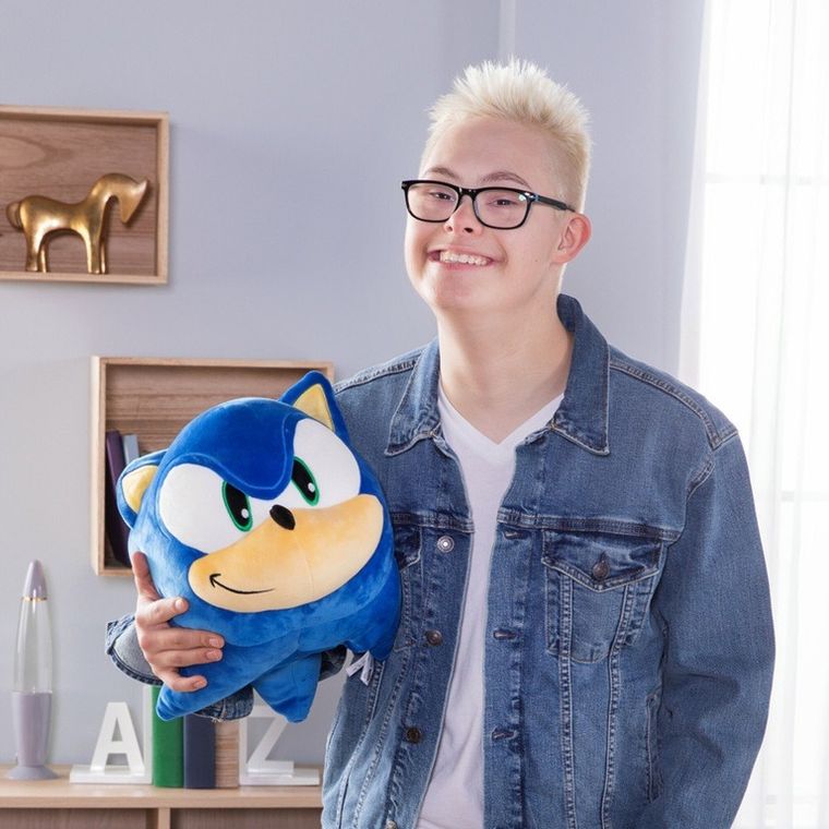 Tomy, Mocchi, Sonic the Hedgehog, Mega Sonic, maskotka