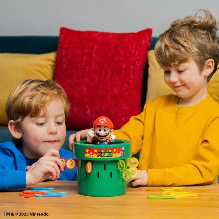 Tomy, Super Mario, Pop Up, gra familijna