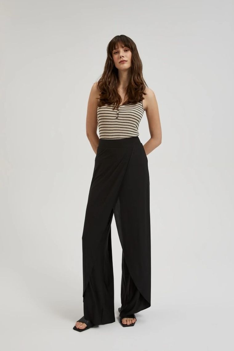 Top damski, beżowy, Moodo