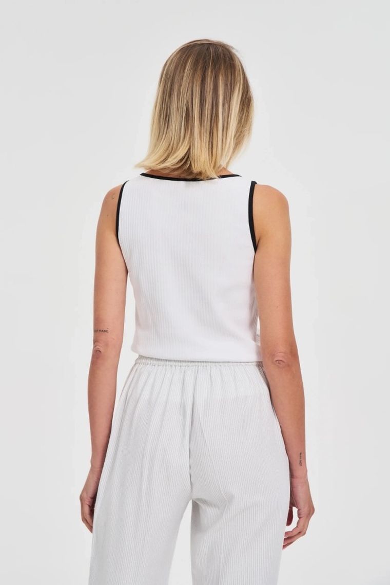 Top damski, biały, Moodo