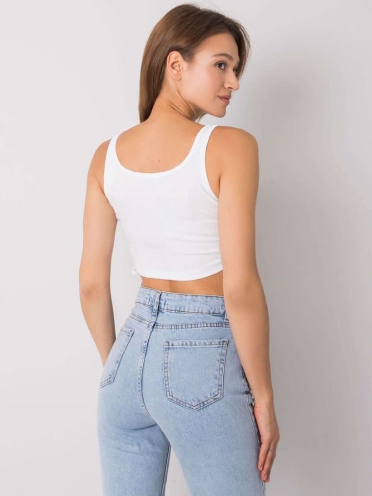 Top damski, biały, Rue Paris