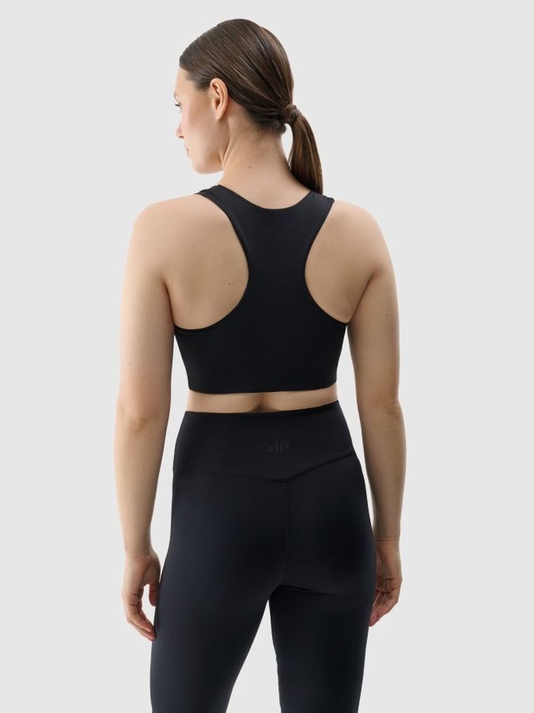 Top damski, czarny, 4F