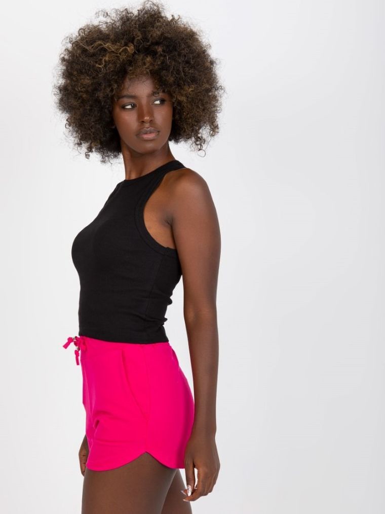 Top damski, czarny, Basic Feel Good