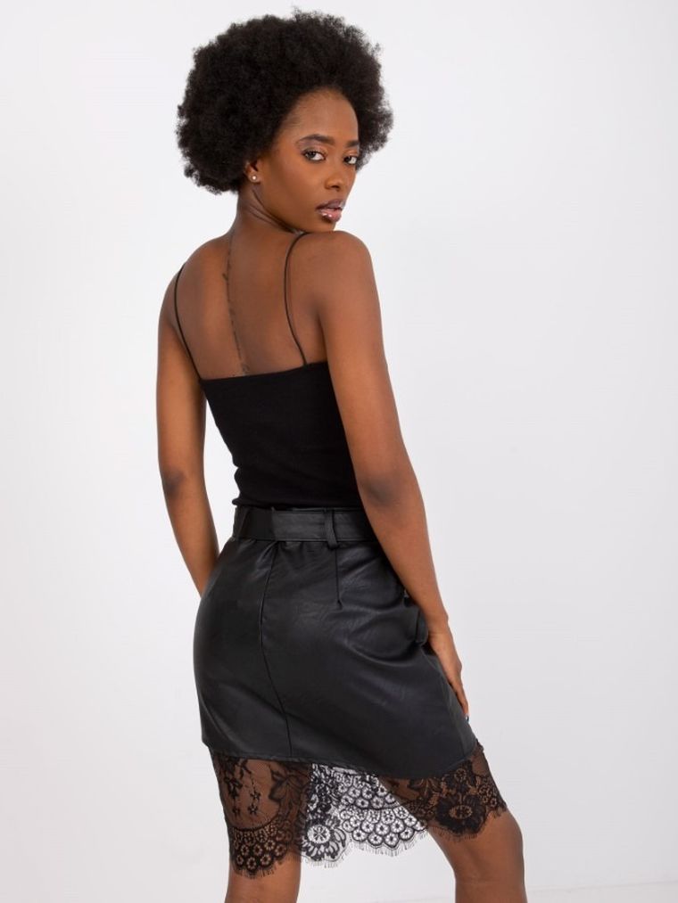 Top damski, czarny, Rue Paris