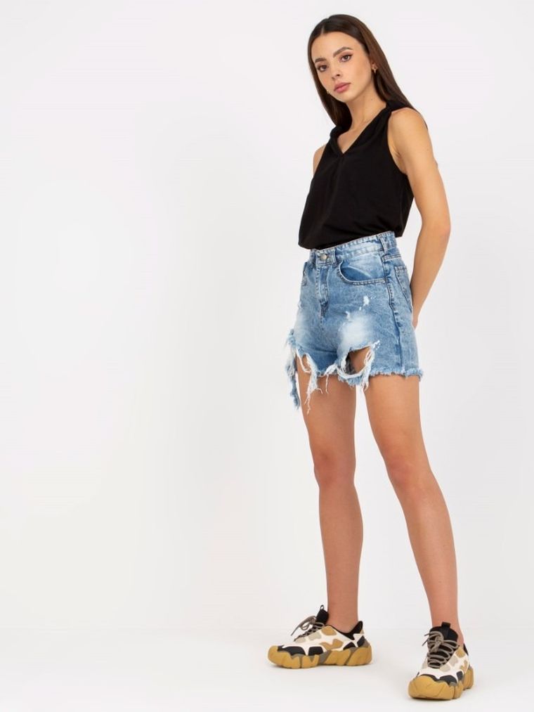 Top damski, czarny, Rue Paris