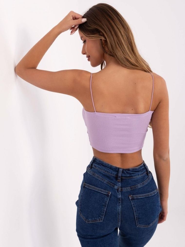 Top damski, fioletowy, Sublevel