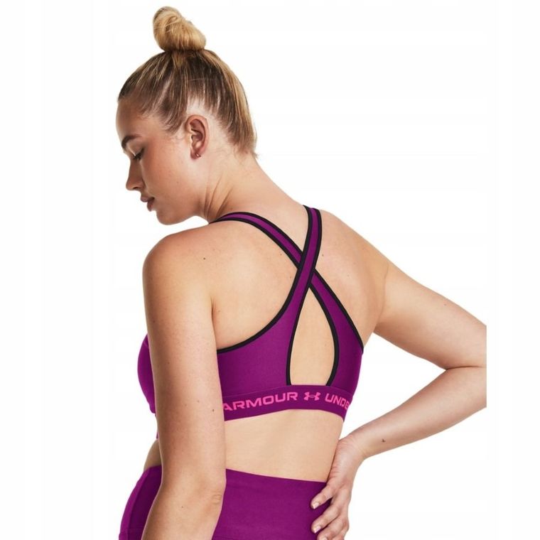 Top damski, fioletowy, Under Armour