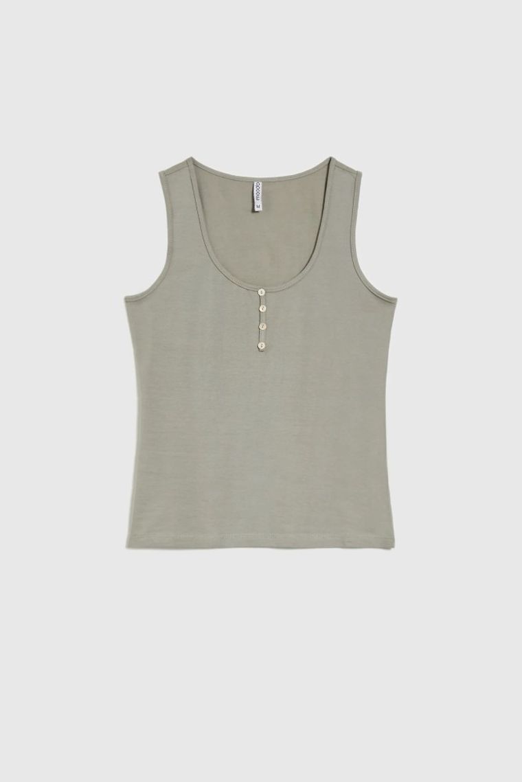 Top damski, khaki, Moodo