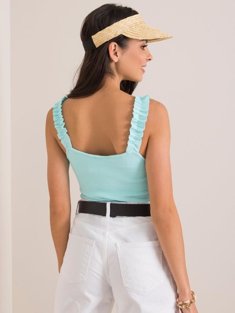 Top damski, miętowy, Rue Paris