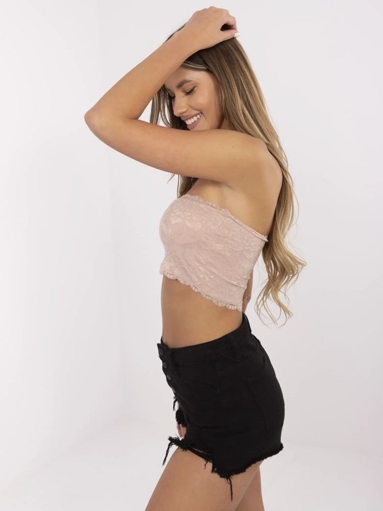 Top damski, różowy, Sublevel