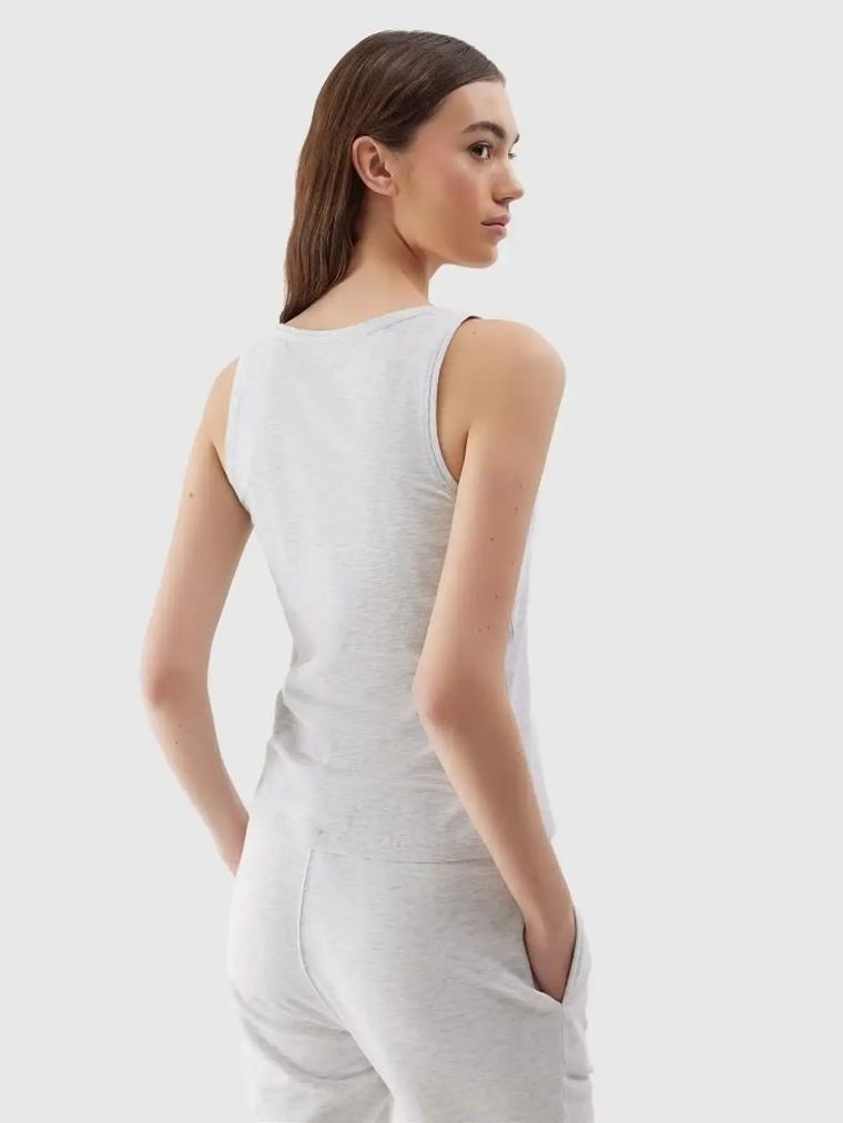 Top damski, szary, 4F