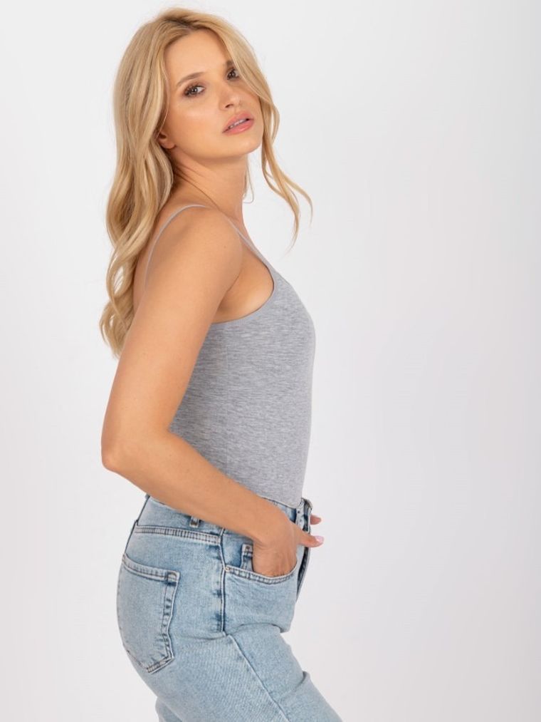 Top damski, szary, Berrak