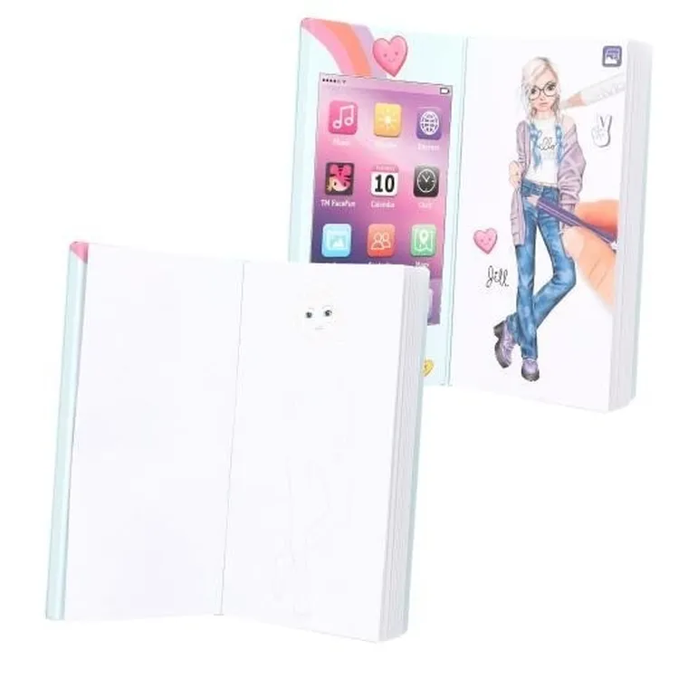 Top Model, kolorowanka telefon, grająca, 1 szt.