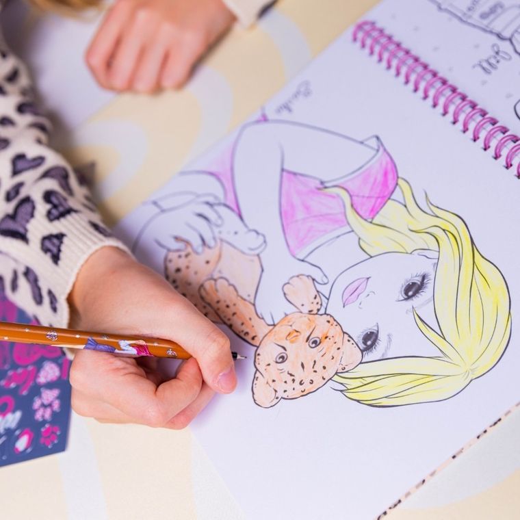 Top Model, LeoHeart, kolorowanka