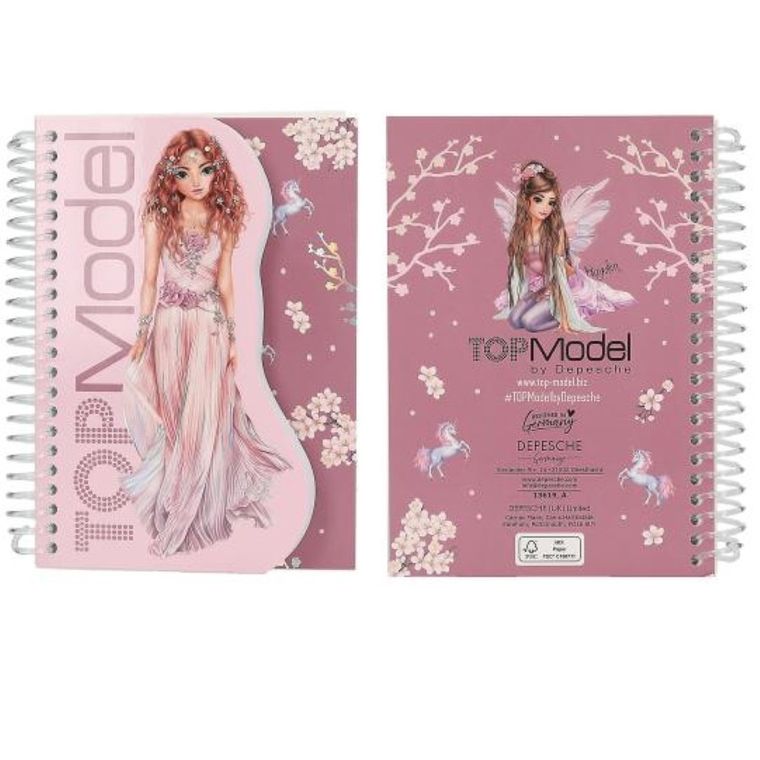 Top Model, notesik na spirali, 1 szt.