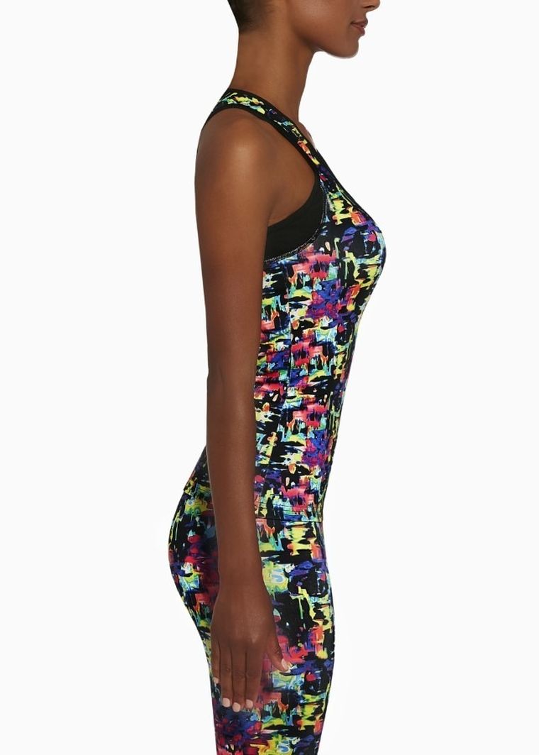 Top sportowy damski, mix, Bas Black