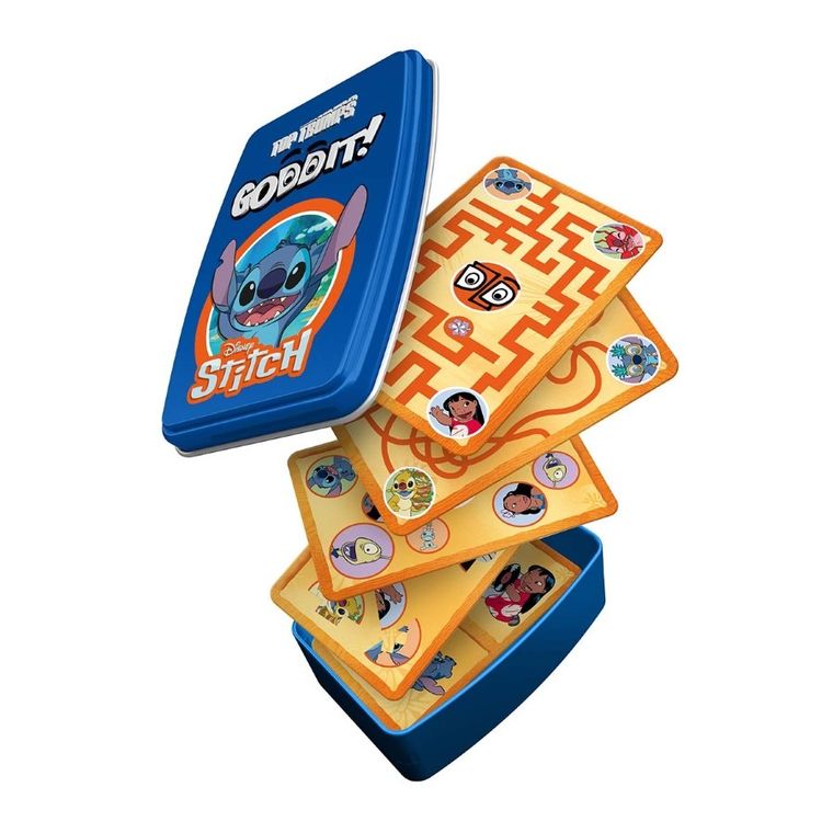 Top Trumps Goddit! Lilo i Stitch, łamigłówki, gra familijna