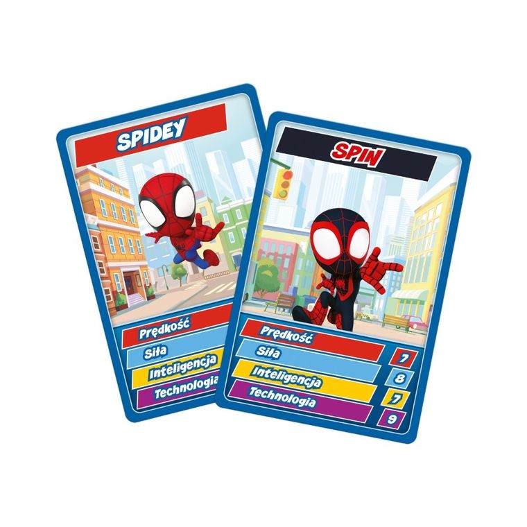 Top Trumps, Juniors, Spidey i super-kumple, gra karciana