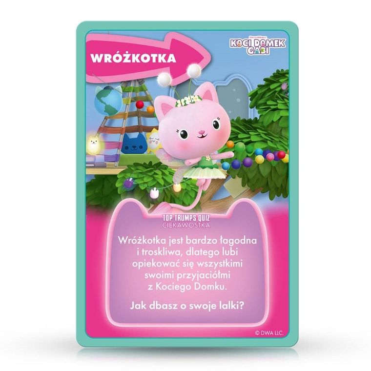 Top Trumps, Koci Domek Gabi, gra karciana, 5w1