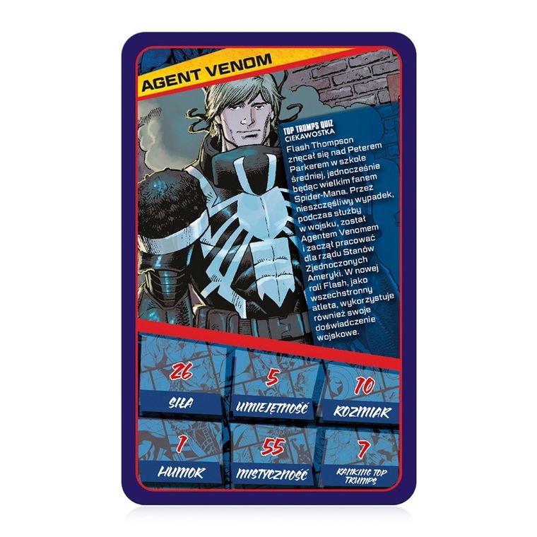 Top Trumps, Marvel Super Heroes, gra karciana