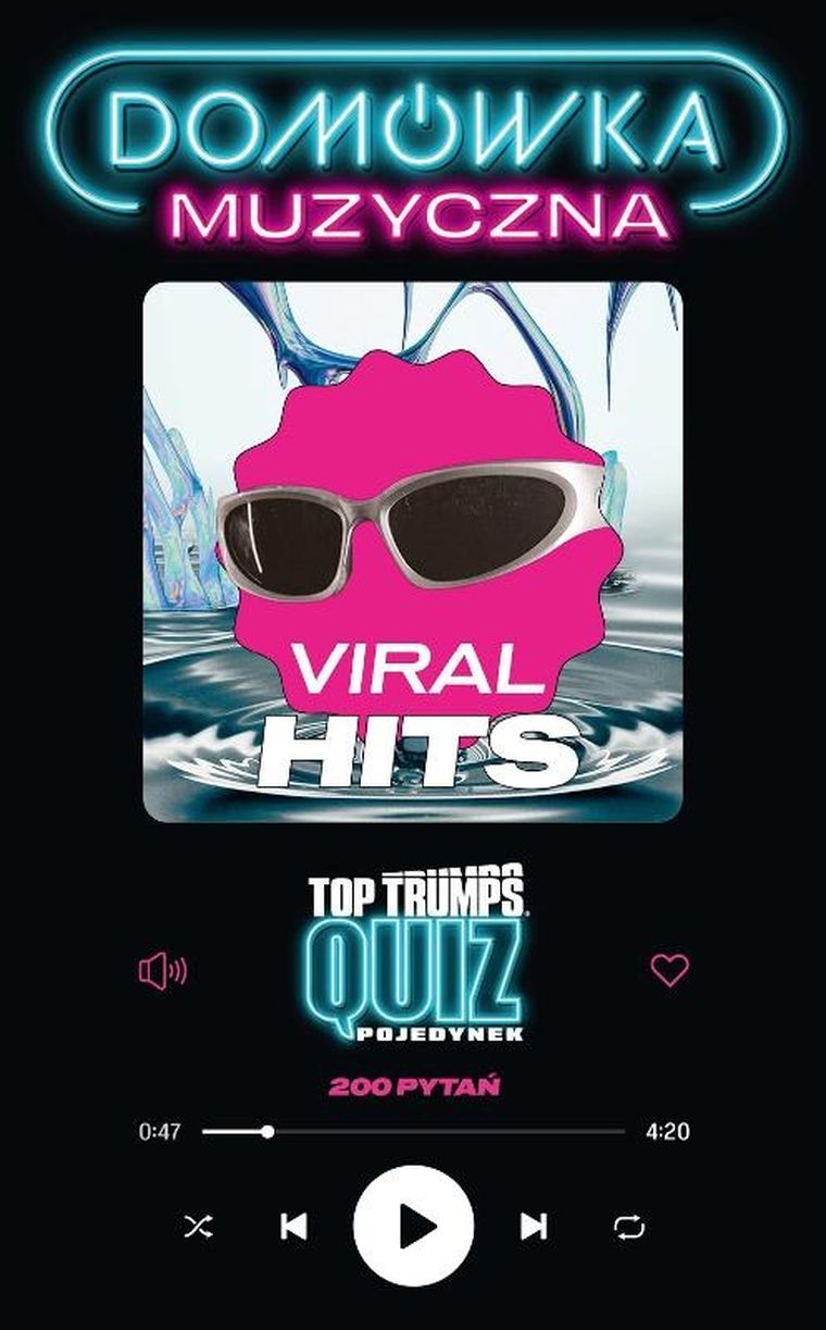Top Trumps, Quiz, Domówka, Viral Hits, gra towarzyska
